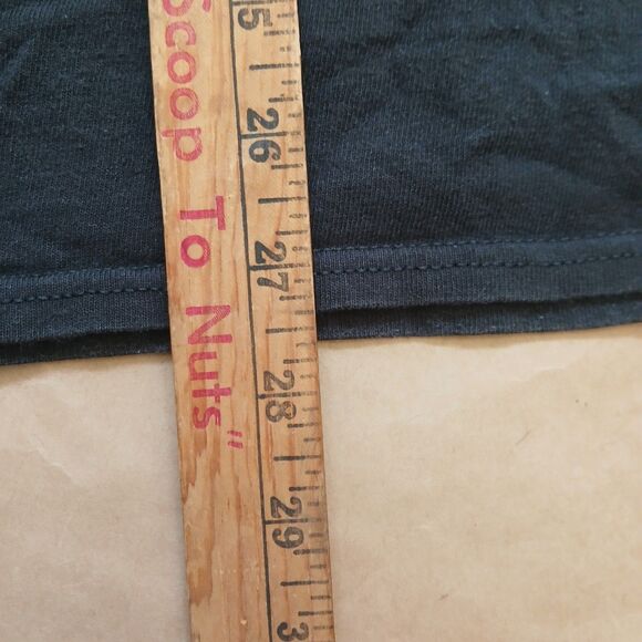 DOM Short Sleeve T-Shirt XL Black Let's Get Together & Feel Alright Graphic Tee - Picture 6 of 6